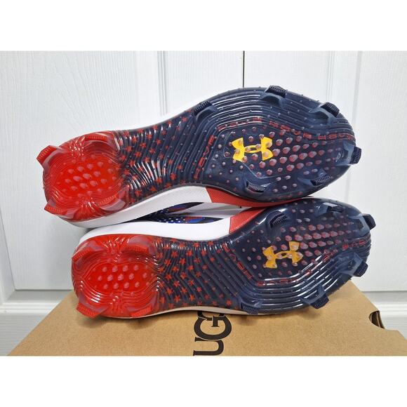 Under Armour Harper 9 Pro TPU USA 3027439-100 Baseball Cleats size 15 No Box